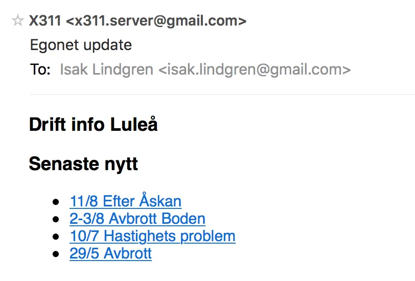 ISP Downtime Monitor